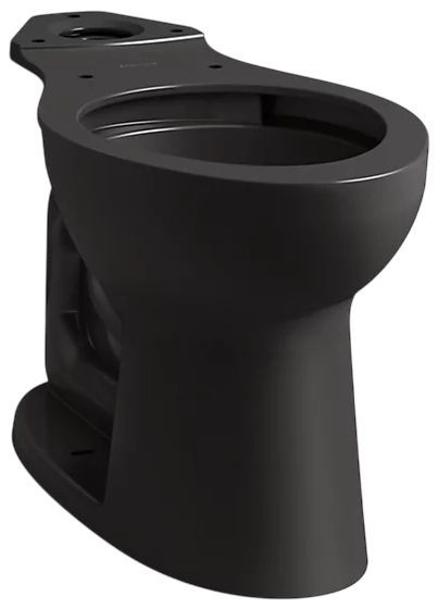 KOHLER® Highline® Black Elongated Toilet Bowl-0