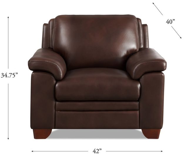 Hydeline® Magnum Chestnut Brown Chair-1