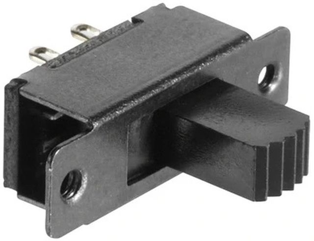RadioShack 0.5A at 30 VDC SPST Sub Mini Slide Switch (2 Pack)-0