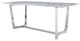 VIG Furniture Modrest Garrett Stainless Steel/White Dining Table-1