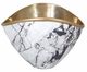 A & B Home Black/Gold/White Bowl -3