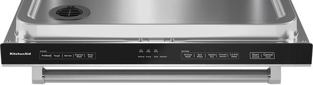 KitchenAid® 24" Stainless Steel with Printshield Built In Dishwasher-7