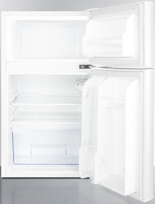 Summit® 19" 3.2 Cu. Ft. White Compact Top Freezer Refrigerator-1