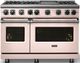 Viking® 7 Series 48" Blush Pro Style Gas Range with Griddle-4