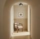 Renwil® Flare Aged Brass Flush Mount Light-1