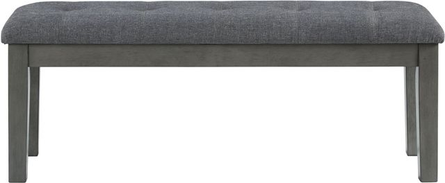 Signature Design by Ashley® Hallanden Antiqued Gray Dining Bench-1