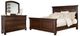 Millennium® by Ashley Porter 3-Piece Rustic Brown King Panel Bed Set-0