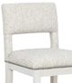 Fairfield® Customizable Arie Counter Stool with Linen Legs-4