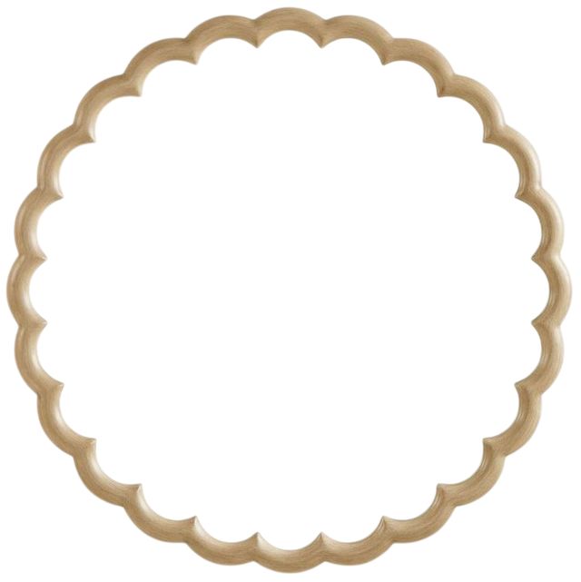 Uttermost® Cerrito Burnished Ivory Round Mirror-0
