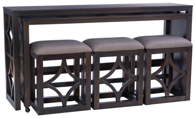 Powell® Wallace 4-Piece Umber Dining Set-0