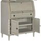 Legacy Classic Vintage Market Barnwood Oak/Northern Moss Secretary Cabinet Base-2