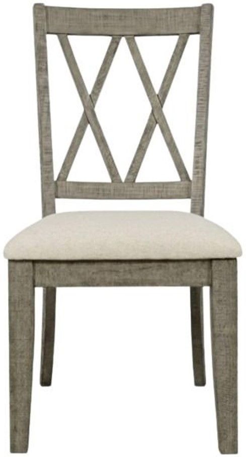 Jofran Inc. Telluride Driftwood Dining Chair-3