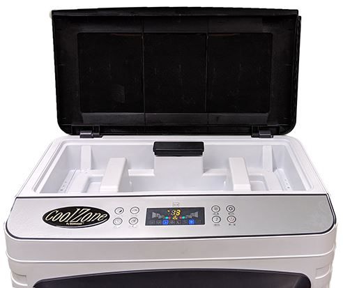 CoolZone by Sunheat® Black Industrial Portable Evaporative Air Cooler-1