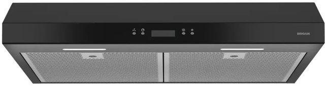 Broan® Glacier BCDJ1 Series Black 30” Under Cabinet Range Hood-0