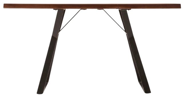 Home Trends & Design London Loft Walnut Gathering Table-1