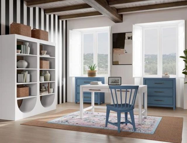 Riverside Furniture Rosalie Cabana Blue Accent Chest-1