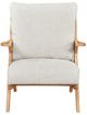 Homelegance® Lennox Beige/Natural Accent Chair-2