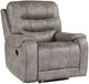 Homelegance® Oberon Grayish Brown Manual Recliner-0