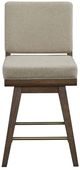 Bernards Elure Avenger Pumice/Latte Swivel Counter Stool-2