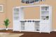 Cottage Creek Furniture Aberdeen White 62" Entertainment Console-4