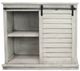 American Heartland Manufacturing Rustic Dela Verria Tall Quaint Shutter TV Stand-1