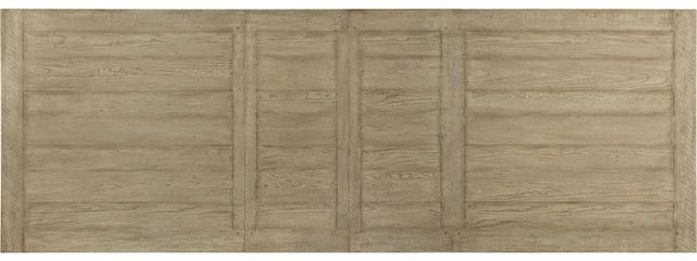 Hooker® Furniture Ciao Bella Natural Trestle Dining Table with Time Worn Gray Base-2