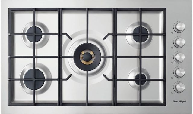 Fisher & Paykel Series 9 36" Stainless Steel Liquid Propane Cooktop