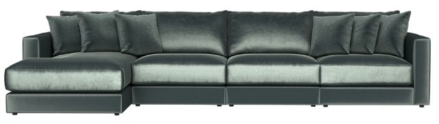 Jackson Furniture Remington 4-Piece Pine Left Arm Facing Sectional-1