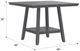 Emerald Home Seneca Gray Gathering Table-2
