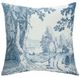 Stylecraft Dann Foley Lifestyle Blue/White Pillow-0