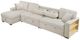 Homelegance® Pompano 3-Piece Beige Left-Arm Facing Sectional with Chaise-3