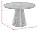 Elements International Bellini Grey Round Dining Table-2