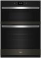 Four mural combiné de 30 po Whirlpool® de 6.4 pi³ - Acier inoxydable noir-0
