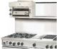 BlueStar® 60" Stainless Steel Wall Mount Sytem with Shelf for Salamander-0