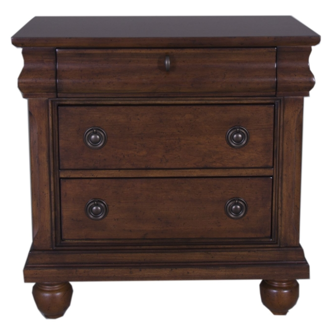 Liberty Furniture Rustic Traditions Night Stand - Thumbnail 4