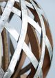 A & B Home Brown/Silver Round Large Shanghai Lantern-1