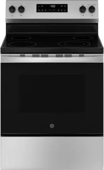Clearance GE® 400 Series 30" Stainless Steel Freestanding Electric Range-2