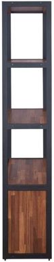 ACME Furniture Sara Sandy Black/Walnut Bookshelf-3