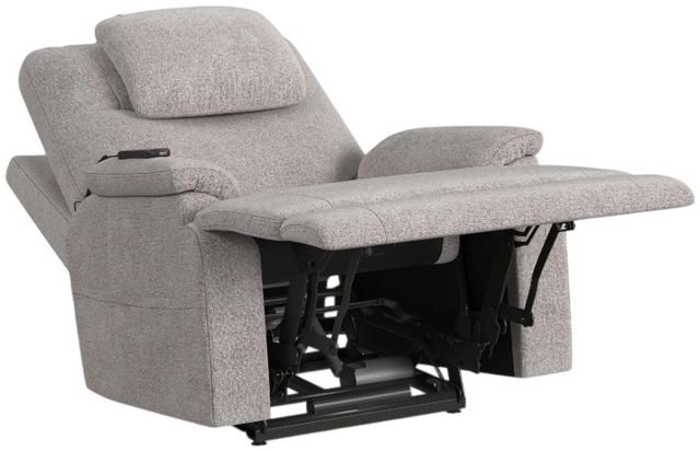 Flexsteel® Zecliner Model 2 Petite Dove Power Sleep Recliner with Power Headrest and Lumbar-1