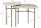 A.R.T. Furniture® Cotiere 2-Piece Terrazzo Stone Bunching End Table with Bronze Legs   -4