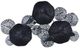 Stylecraft Gold/Navy Metal Wall Hanging Home Decor-2
