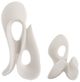 Uttermost® Silent Wave 2-Piece White Sculptures Set-0
