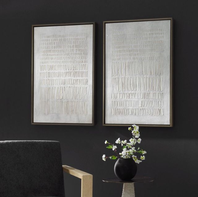 Uttermost® Vanna Lam 2-Piece Social Theory Framed Canvases Set-1