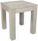 CabanaCoast® Customizable Chateau Wooden 21" Outdoor Square Side Table-0