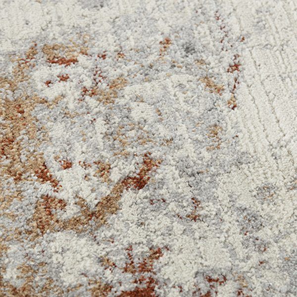 Rizzy Home Stratford Neutral/Gray/Red 5'x8' Rectangular Rug-4