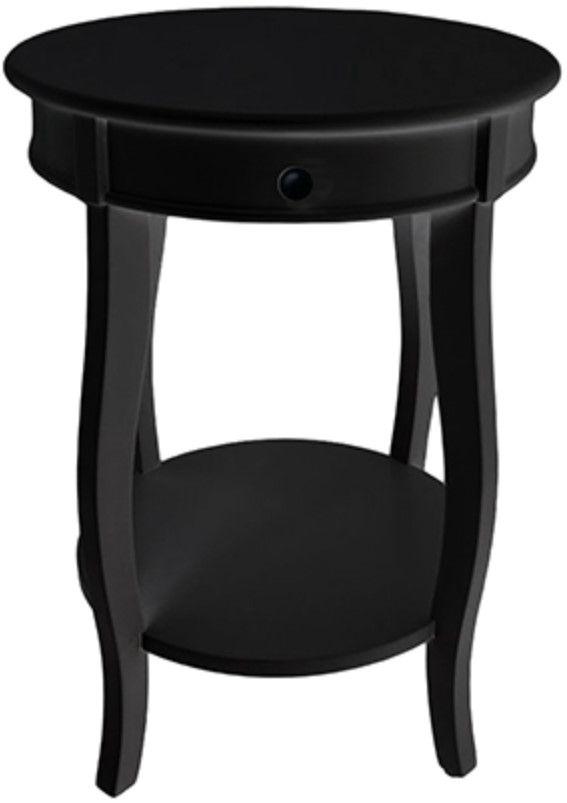 Crown Mark Jacie Black Chairside Table-2