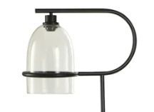 Stylecraft Radiance Black/Bronze Floor Lamp -1