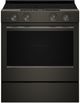 KitchenAid® 30" Black Ore Slide-In Electric Range-0