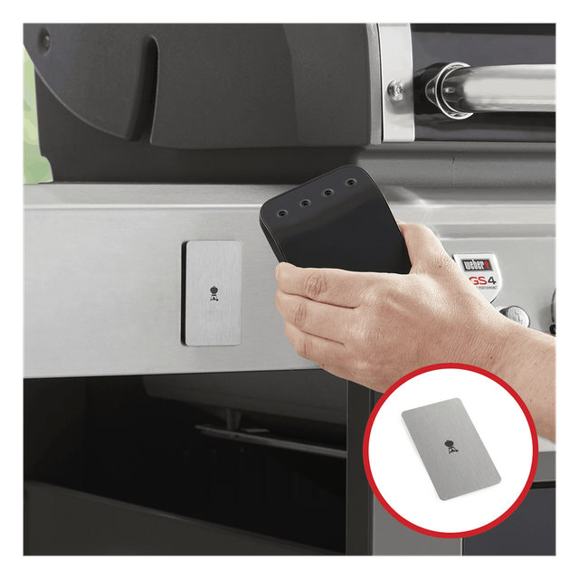 Weber® Black Connect 6 Piece Mounting Kit-2