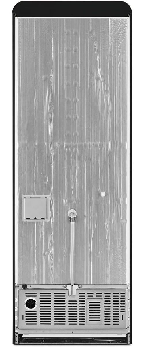 Smeg Retro Style 28 in. 18.0 Cu. Ft. Black Bottom Freezer Refrigerator-2